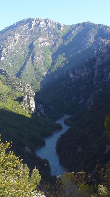 Gorges du Verdon - Lac Sainte-Croix Montagnac  Exterior foto