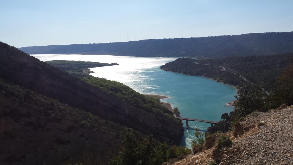 Gorges du Verdon - Lac Sainte-Croix Montagnac  Exterior foto