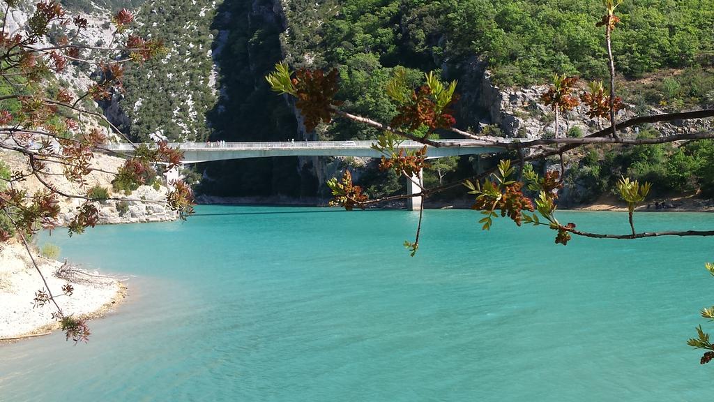 Gorges du Verdon - Lac Sainte-Croix Montagnac  Exterior foto